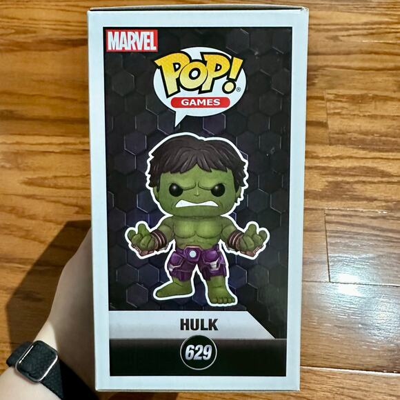 Funko Pop! Games Marvel Avengers Gamerverse Hulk Vinyl Bobble Head #629 - Picture 6 of 9